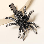 Load image into Gallery viewer, Miallo Exquisite Shiny Spider Rhinetone Hair Clip Halloween Fashion Daily Girl Hair Accessories HS-J6427
