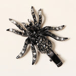 Load image into Gallery viewer, Miallo Exquisite Shiny Spider Rhinetone Hair Clip Halloween Fashion Daily Girl Hair Accessories HS-J6427
