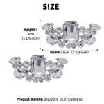 Load image into Gallery viewer, Miallo Elegant Retro Floral Rhinestone Shoe Buckles Bridal Wedding Shoe Accessories Detachable High-Heel Shoe Clips SC-J050
