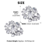 Load image into Gallery viewer, Miallo New Sparkling Rhinestone Shoe Clips Luxury Versatile Detachable Shoe Buckles Exquisite Bridal Shoe Accessories SC-J053
