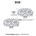 Load image into Gallery viewer, Miallo Shiny Rhinestone Shoe Accessories Stylish Women High Heel Shoe Buckles Metal Decorative Shoe Clips SC-J054
