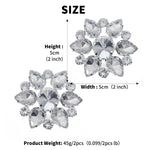 Load image into Gallery viewer, Miallo Bridal Accessories High Heel Shoe Decorations Minimalist Elegant Glass Rhinestone Detachable Shoe Clasps SC-J076
