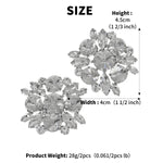 Load image into Gallery viewer, Miallo New Style Fashion Rhinestone Shoe Clips Luxury Versatile Shoe Buckles Removable Shoe Clips SC-J077
