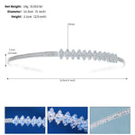 Load image into Gallery viewer, Miallo Simple Shiny Cubic Zirconia hairband Fashion Daily alloy Hair Accessories For Women And Girl TS-J3167S

