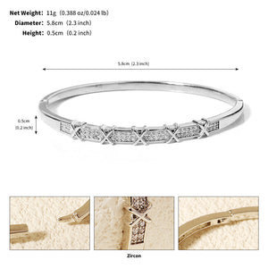 Miallo New Arrival Real Gold Plated Bracelet Bangles Fashion Women Accessories Hand Jewelry BS-J5584