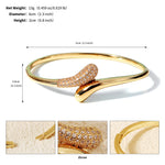 Load image into Gallery viewer, Miallo European American Trendy Copper Inlaid Zircon Bracelet Stylish Versatile Women Daily Bracelet BS-J5585

