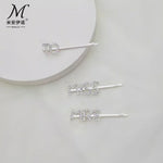 Load and play video in Gallery viewer, Miallo Exquisite Bling Crystal Hair Clip (3 pcs/pack) Letter Hair Accessories Elegant Bride Wedding Rhinestone Hair Jewelry HS-J6275
