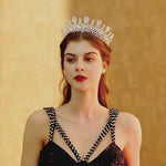 Load and play video in Gallery viewer, Miallo Princess Tiaras Fashion bridal crown headdress alloy rhinestone wedding hair accessories TS-J3176

