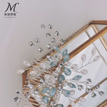 Load and play video in Gallery viewer, Miallo High Quality Bridal Wedding Handmade Headpieces Fashion Shiny Jelly Stone Hair Comb Simple Women Party Hair Jewelry HS-J6161

