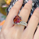 Load image into Gallery viewer, [miallo] Ring R36 Pink Cubic Zirconia Ring

