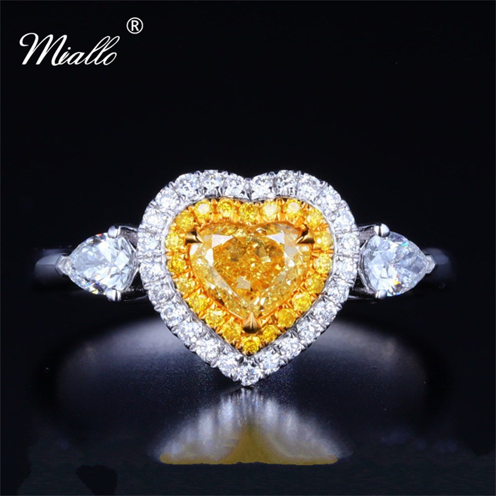 [miallo] Ring R65 Fashion Heart Women Ring