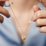 Load image into Gallery viewer, [miallo] Necklace N2 Fashion Yellow Heart Love Necklace
