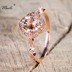 Load image into Gallery viewer, [miallo] Ring R138 Cubic Zirconia Rose Gold Ring
