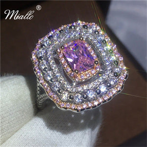 [miallo] Ring R66 Pink Crystal Princess Ring