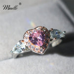 Load image into Gallery viewer, [miallo] Ring R65 Fashion Heart Women Ring
