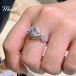 Load image into Gallery viewer, [miallo] Ring R20 Luxury CZ Stone Bow Ring
