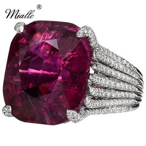 [miallo] Ring R59 Luxury Ruby Women Ring