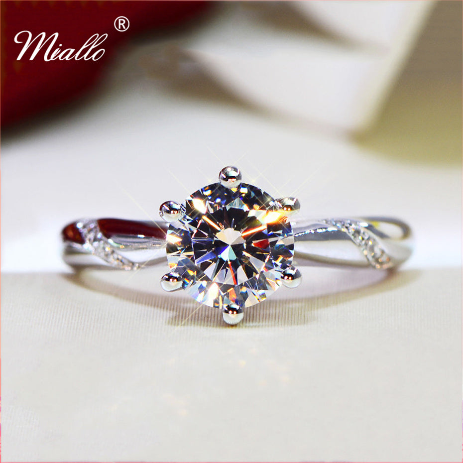 [miallo] Ring R96 Classic Mossan Women Ring