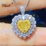 Load image into Gallery viewer, [miallo ] Necklace N21 Heart-shaped CZ Stone Pendant Necklace

