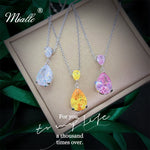 Load image into Gallery viewer, [miallo] Necklace N17 Simplicity Water Drop Cubic Zirconia Necklace
