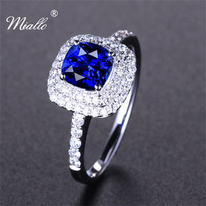 [miallo] Ring R40 Square Sapphire Ring