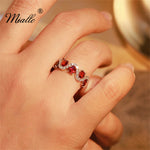 Load image into Gallery viewer, [miallo] Ring R37 Exquisite Hollow Out Cubic Zirconia Ring
