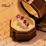 Load image into Gallery viewer, [miallo] Ring R37 Exquisite Hollow Out Cubic Zirconia Ring
