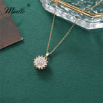 Load image into Gallery viewer, [miallo] Necklace N35 Rotatable Sunflower Necklace
