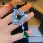 Load image into Gallery viewer, [miallo] Necklace N11 Vintage Emerald Women Necklace
