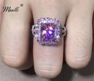 [miallo] Ring R57 Square Cubic Zirconia Ring