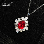 Load image into Gallery viewer, [miallo] Jewelry Set S26 Red Cubic Zirconia Jewelry Set
