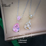 Load image into Gallery viewer, [miallo] Necklace N17 Simplicity Water Drop Cubic Zirconia Necklace
