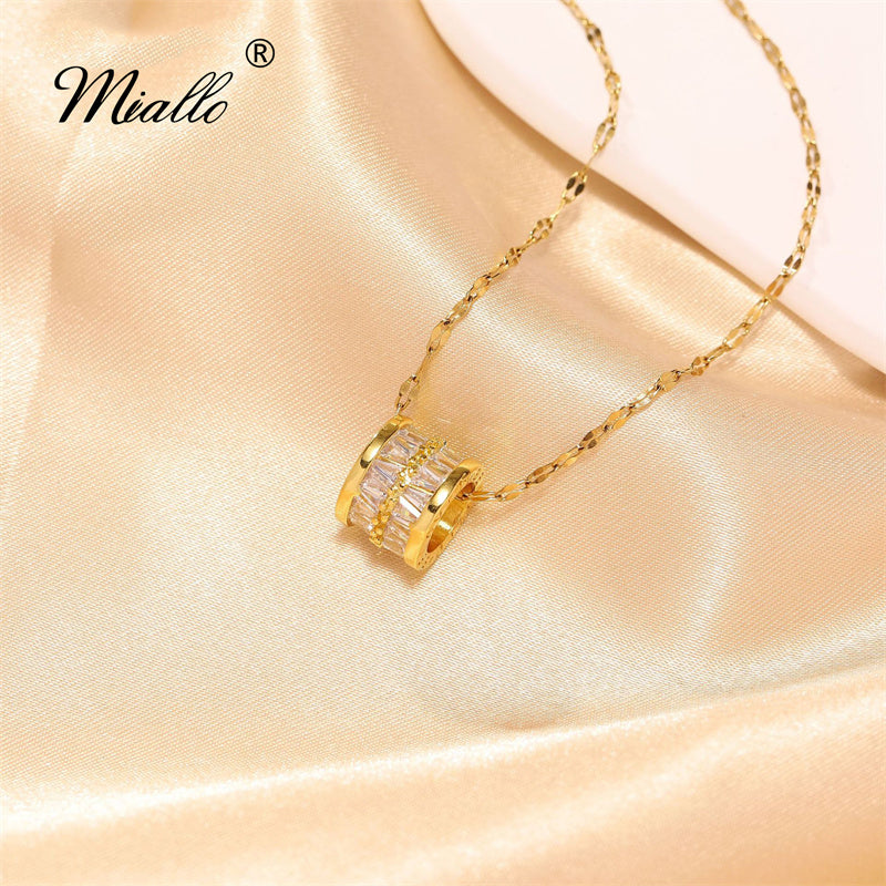 [miallo] Necklace N45 Elegant Cubic Zirconia Necklace