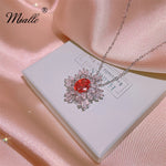 Load image into Gallery viewer, [miallo] Jewelry Set S8 Flower Cubic Zirconia Jewelry Set
