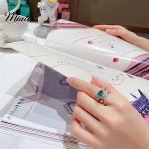 [miallo] Ring R30 Elegant Emerald Ring