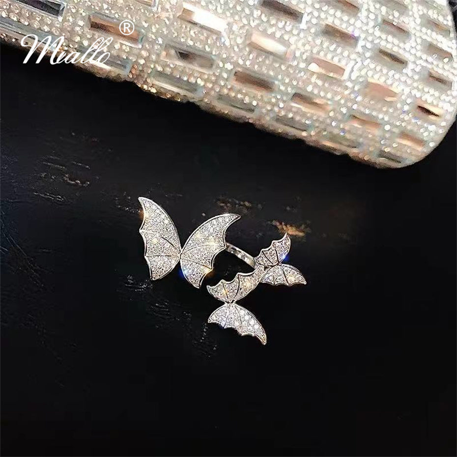 [miallo] Ring R169 Elegant Butterfly Ring