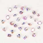 Load image into Gallery viewer, [miallo] NA6 Crystal Butterfly Geometric Nail Accessories

