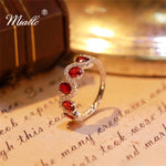 Load image into Gallery viewer, [miallo] Ring R37 Exquisite Hollow Out Cubic Zirconia Ring
