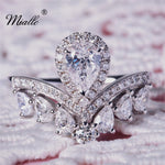 Load image into Gallery viewer, [miallo] Ring R84 Luxury Water Drop Pear Shaped Ring
