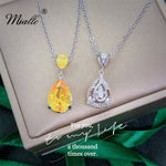 Load image into Gallery viewer, [miallo] Necklace N17 Simplicity Water Drop Cubic Zirconia Necklace
