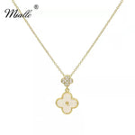 Load image into Gallery viewer, [miallo] Necklace N42 White Fritillary Clover Necklace
