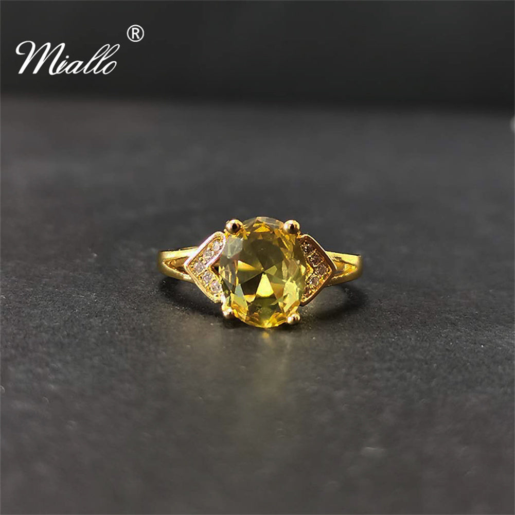 [miallo] Ring R48 Vintage Gold Ring