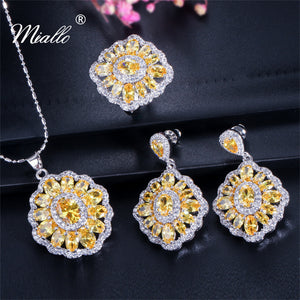 [miallo] Jewelry Set S71 Fashion Cubic Zirconia Jewelry Set