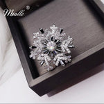 Load image into Gallery viewer, [miallo] Ring R28 Cubic Zirconia Snowflake Ring
