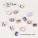 Load image into Gallery viewer, [miallo] NA6 Crystal Butterfly Geometric Nail Accessories
