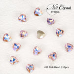Load image into Gallery viewer, [miallo] NA6 Crystal Butterfly Geometric Nail Accessories
