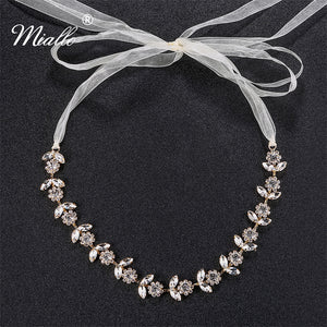 [miallo] Hairband HS-J4076 Flower Rhinestone Hairband
