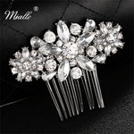 Load image into Gallery viewer, [miallo] Hair Comb HS-J3898 Silver Color Rhinestone Hair Comb
