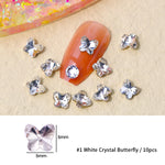 Load image into Gallery viewer, [miallo] NA6 Crystal Butterfly Geometric Nail Accessories
