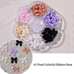 Load image into Gallery viewer, [miallo] NA5 Nail Accessories Bow Aurora Bear Butterfly Rhinestone Pearl
